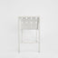 Grid Dining Chair Outdoor White