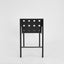 Grid Dining Chair Outdoor Black