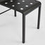 Grid Dining Chair Outdoor Black