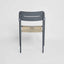 Casper Dining chair with Arms Black & Natural Weave Outdoor