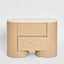 Arlo Bedside Light Oak & Terrazzo