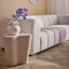Marley Outdoor Side Table
 White