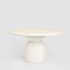 Olive Outdoor Dining Table  White