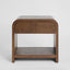 Marcel Bedside 1 Drawer Dark Walnut