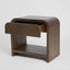 Marcel Bedside 1 Drawer Dark Walnut