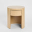Arc Bedside Light Oak 1 Drawer