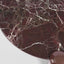 Nobo Coffee Table Large Matt Red Vein Marble/High Gloss