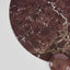 Nobo Coffee Table Small Matt Red Vein Marble/High Gloss