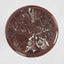 Nobo Side Table Matt Red Vein Marble/High Gloss