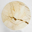 Sable Bedside Matt Brown Vein Marble/High Gloss