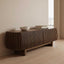 Bow Entertainment Unit Dark Walnut
