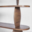 Pebble Shelf Dark Walnut