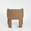 Clara Dining Chair with Arms Tan