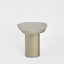 Plinth Coffee Table Brushed Nickel