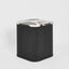 Noir Marble & Black Oak Side Table