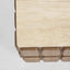 Porto Travertine & Walnut Coffee Table