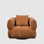 Piper Swivel Armchair Sienna Brown