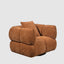 Piper Swivel Armchair Sienna Brown