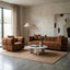 Piper Swivel Armchair Sienna Brown