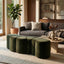 Ridge Bench Ottoman Olive