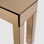 Vitreous Mirror Console 2 Drawer Copper