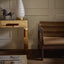 Vitreous Mirror Console 2 Drawer Copper