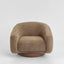 Jude Swivel  Armchair Brown
