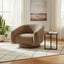 Jude Swivel  Armchair Brown