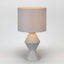 Aldo Chunky Lamp White
