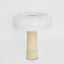 Morel Table Lamp Travertine