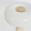 Morel Table Lamp Travertine