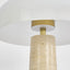 Morel Table Lamp Travertine