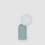 Lumeo Metal + Glass Table Lamp Sky Blue