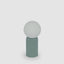 Lumeo Metal + Glass Table Lamp Sky Blue