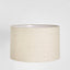 Java Cylinder Lamp Shade Linen Light Natural 