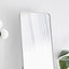 Elle 165cm Rectangle Standing Full Length Mirror White