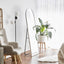 Cindy 165cm Arched Standing Full Length Mirror White
