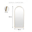 Cindy XL 180cm Arch Mirror Gold