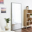 180cm Elle XL Rectangle Mirror Black