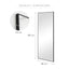 180cm Elle XL Rectangle Mirror Black