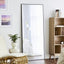 180cm Elle XL Rectangle Mirror Black