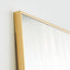 180cm Elle XL Rectangle Mirror Gold