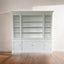 Dundee Bookcase White 240cm