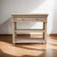 Heston Whitewash Oak Console Table II