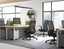 Nebula Office Chair - Black Frame - Black Upholstery