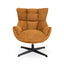 Swivel Armchair - Honey Yellow