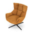 Swivel Armchair - Honey Yellow