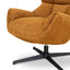 Swivel Armchair - Honey Yellow
