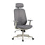 Office Chair with Headrest - Carbon Grey