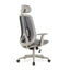 Office Chair with Headrest - Carbon Grey